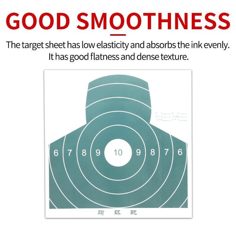 Paper Target Face Factory - Compound Recurve Standard Diameter 10 Rings