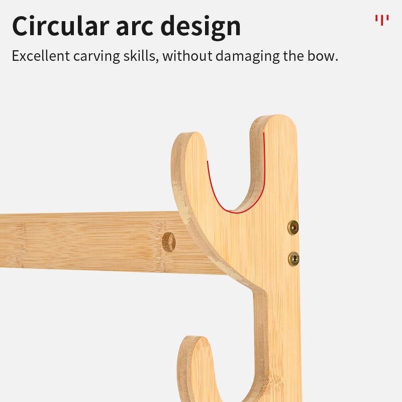 Wooden Wall-Mounted Rack Factory - Bow and Arrow Stand Storage Quiver