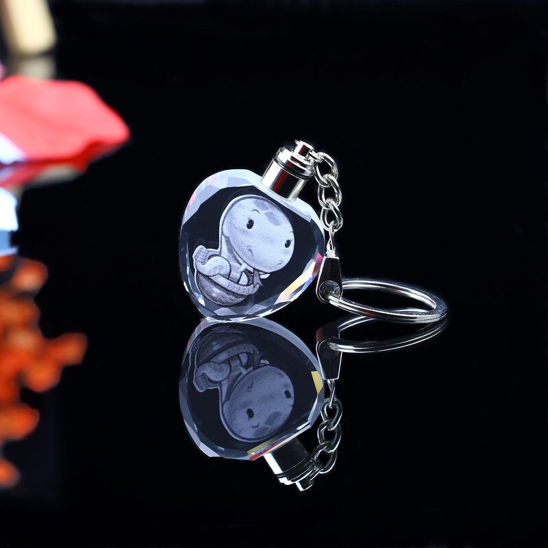 Crystal Keychain Factory - OEM Factory Dropshipping Custom 3d Heart
