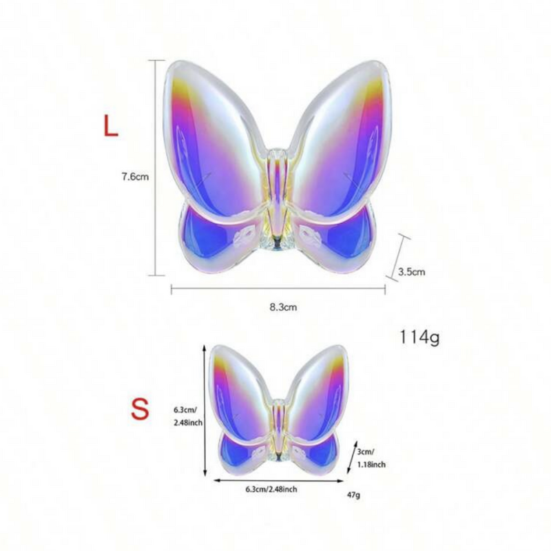 Crystal Butterfly Supplier - OEM Wholesale K9 Glass Animal Ornament