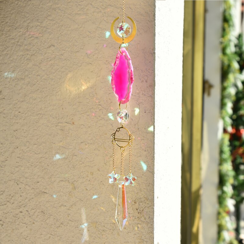 Sun Catcher Manufacturer - OEM Wholesale Hanging Gold Crystal Suncatchers