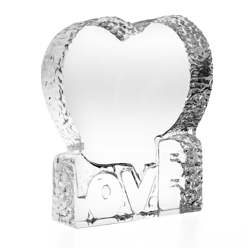 Crystal Paperweight Supplier - OEM Wholesale Custom Sublimation Heart