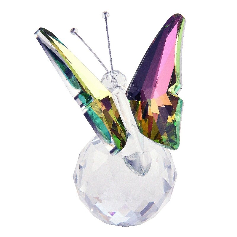 Crystal Figurine Manufacturer - OEM Personalized Butterfly with Ball