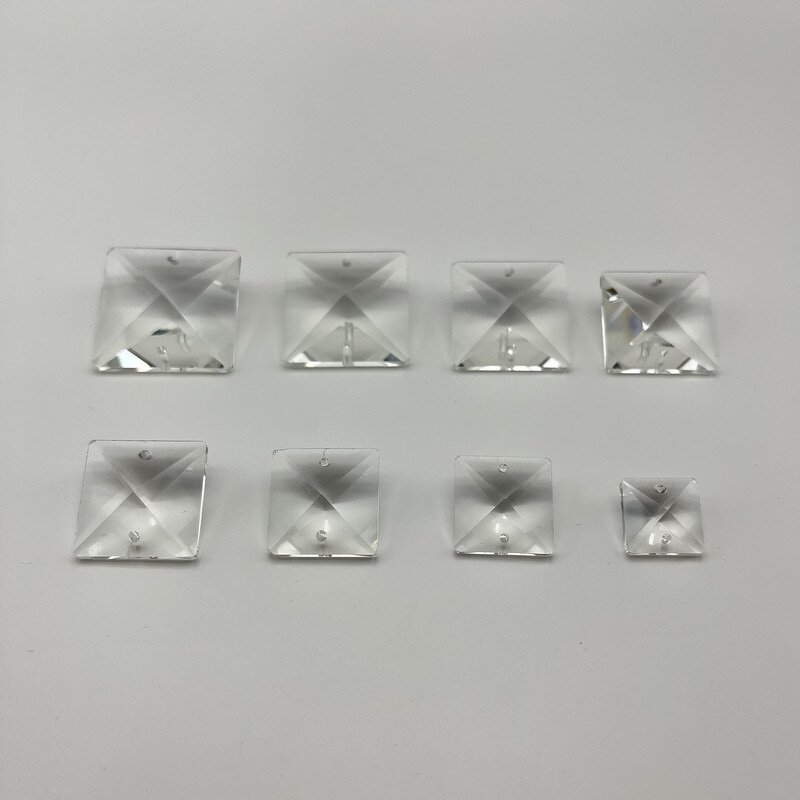 Crystal Beads Factory - OEM Wholesale Various Sizes square Chain Beads