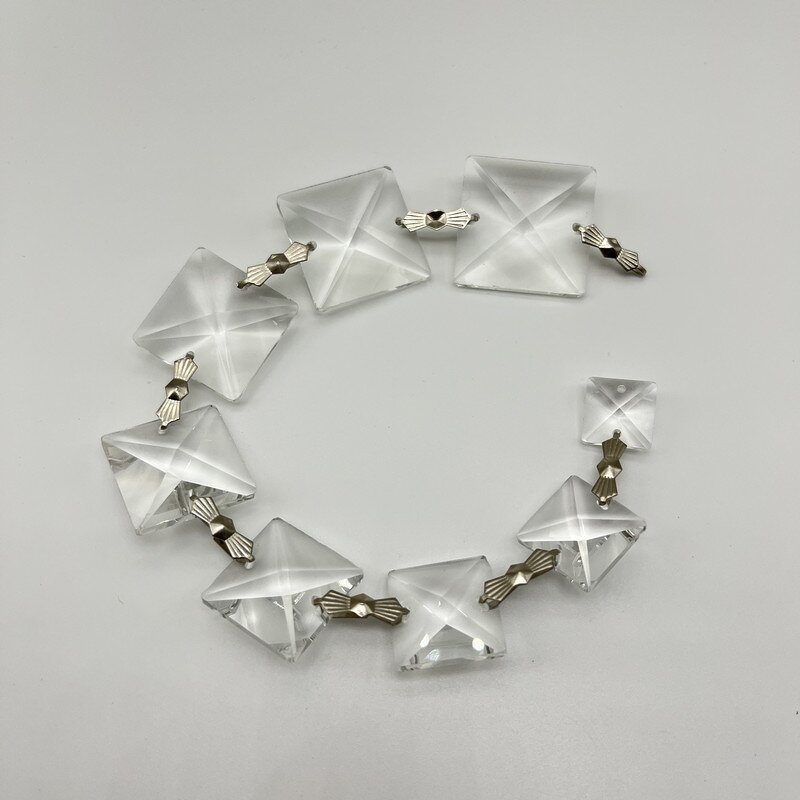 Crystal Beads Factory - OEM Wholesale Various Sizes square Chain Beads