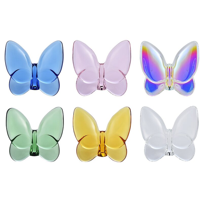Crystal Butterfly Supplier - OEM Wholesale K9 Glass Animal Ornament