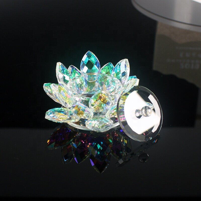 Crystal Lotus Manufacturer - OEM Wholesale New Design Colorful with Cover