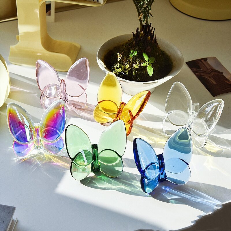 Crystal Butterfly Supplier - OEM Wholesale K9 Glass Animal Ornament