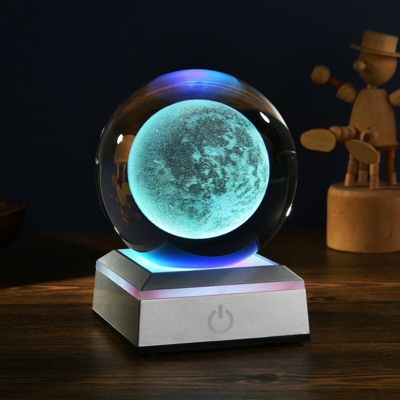 Crystal Ball Night Light Supplier - OEM Various Styles Plastic Wooden Led