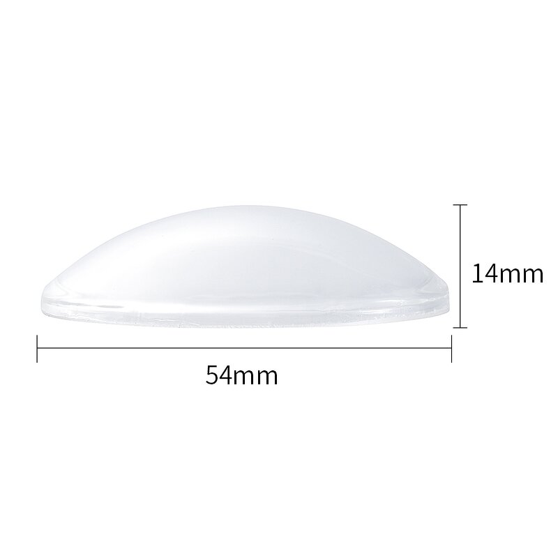 Glass Lens Manufacturer - OEM Wholesale 54mm Plano-concave clear Led