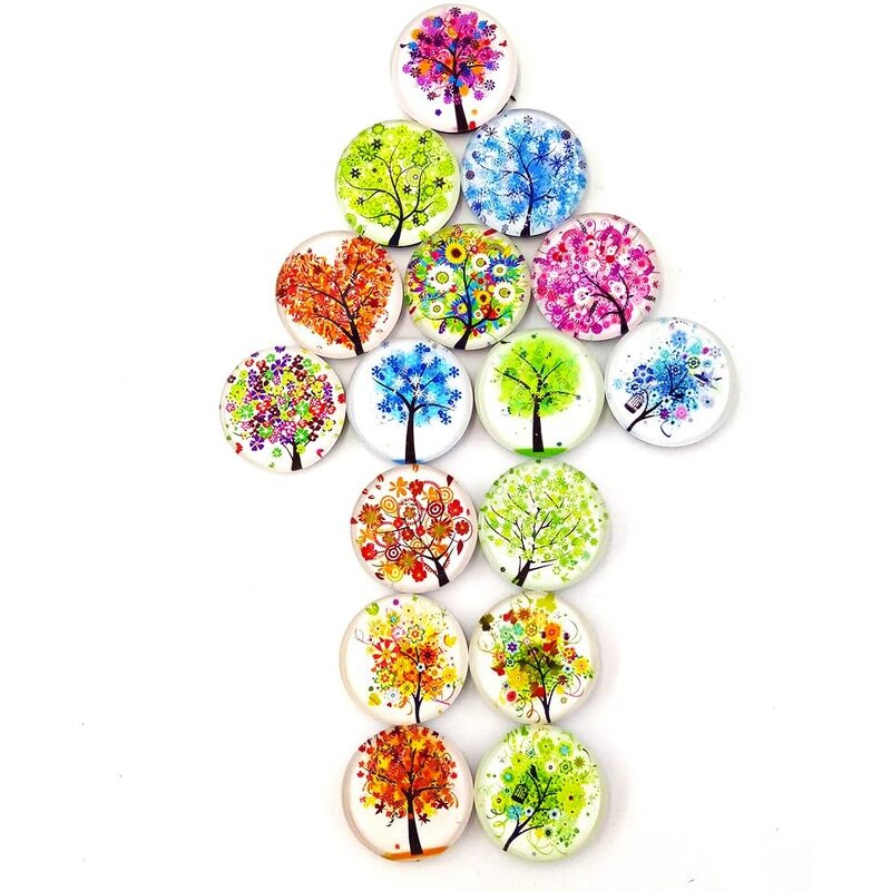 Fridge Magnet Supplier - OEM Wholesale Custom 4 Pack Crystal Glass