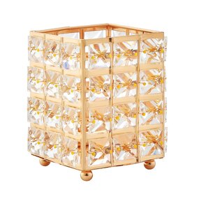 Crystal Candle Holder Supplier - OEM Luxury European Metal Brass Set