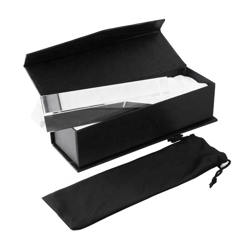 Triple Triangle Prism Manufacturer - OEM Wholesale 15cm Optical Glass with Box
