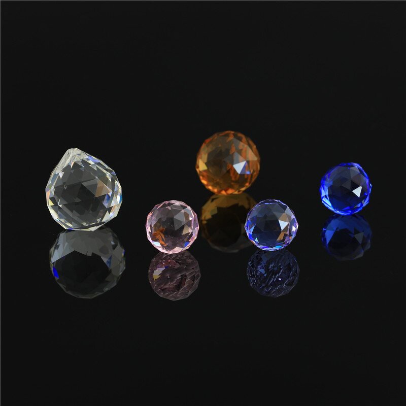 Crystal Ball Factory - OEM Wholesale 40mm K9 Glass Faceted for Chandelier