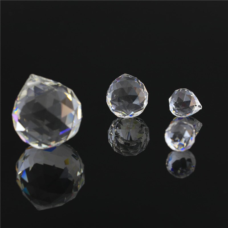 Crystal Ball Factory - OEM Wholesale 40mm K9 Glass Faceted for Chandelier
