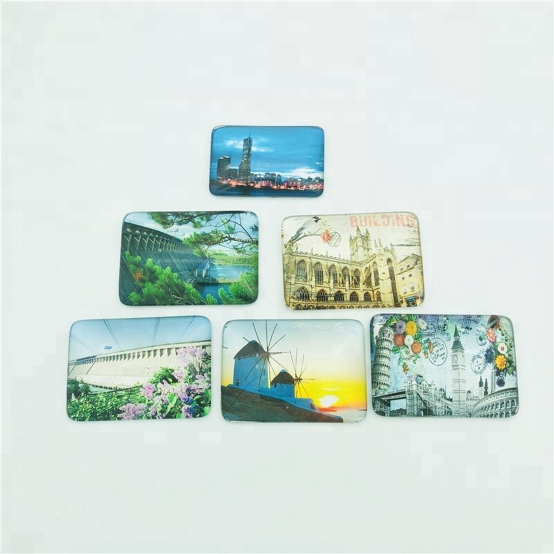 Fridge Magnet Factory - OEM Wholesale Customized Souvenir Crystal Glass