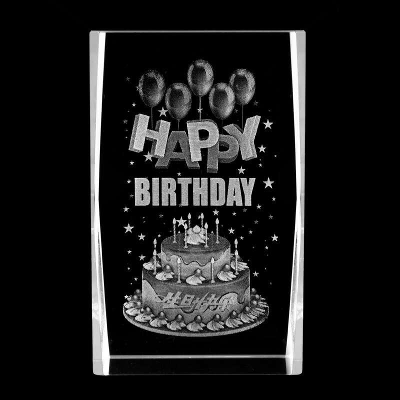 Crystal Photo Cube Supplier - OEM Wholesale 3d Laser Engraving Glass