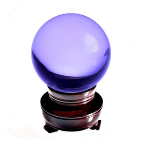 Crystal Glass Ball Manufacturer - OEM Wholesale Custom K9 Black pink