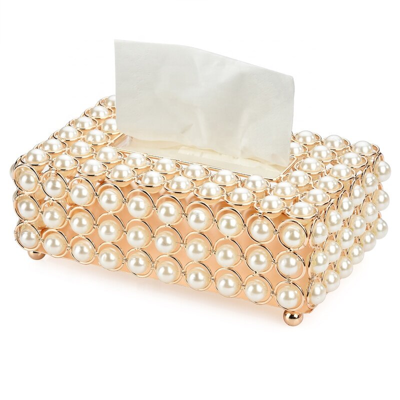 Crystal Tissue Box Manufacturer - OEM New Style Clear Glass Rectangle