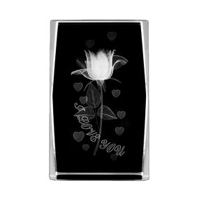 Crystal Rose Cube Factory - OEM Wholesale Customized K9 3d Laser