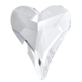 Crystal Beads Supplier - OEM Wholesale K9 Heart Shape Glass Prisms