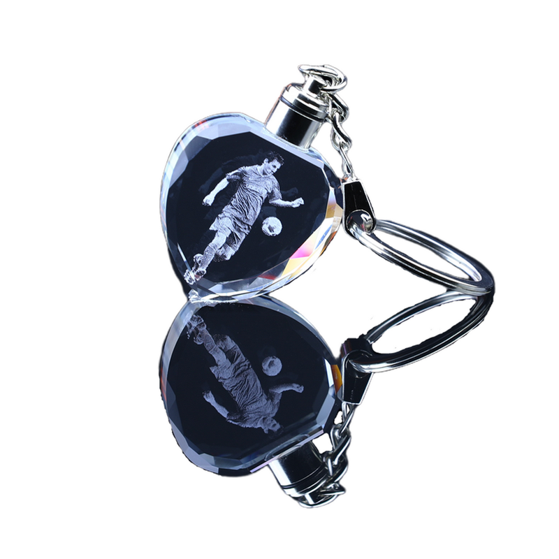 Crystal Keychain Factory - OEM Factory Dropshipping Custom 3d Heart