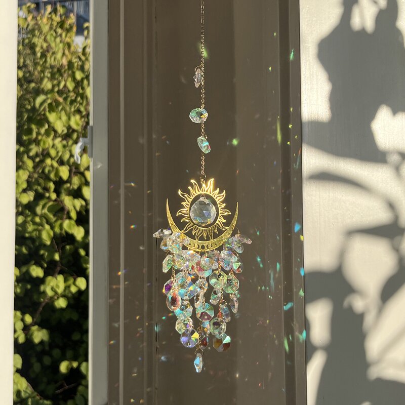 Sun Catcher Factory - OEM Wholesale Hanging Crystal Beads Suncatcher