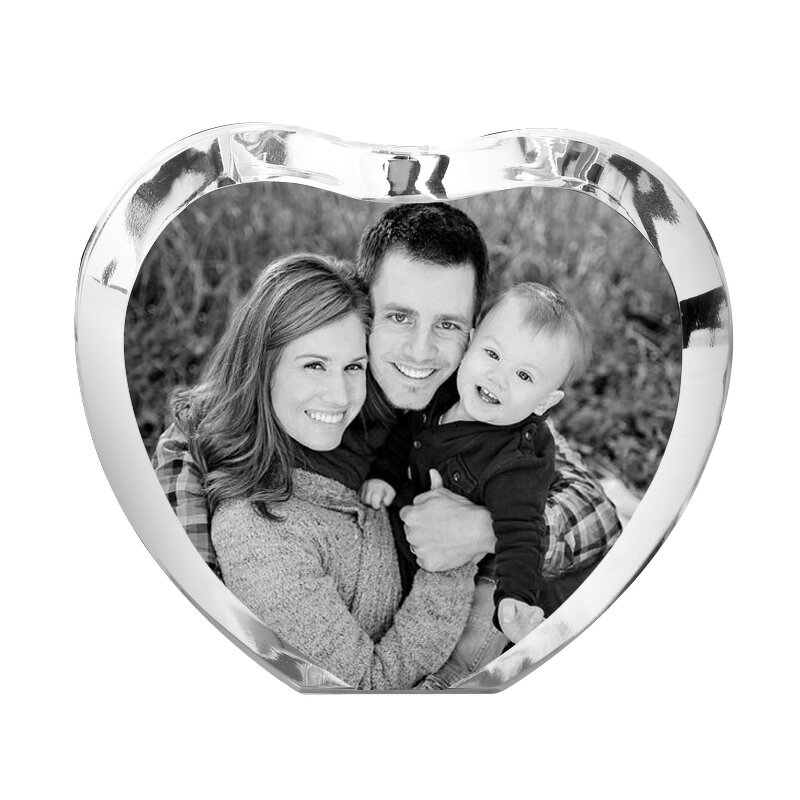 Crystal Blank Factory - OEM Custom K9 Glass Heart for 3d Engraving