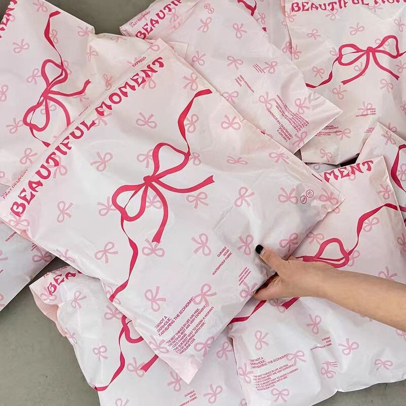 Poly Mailers Supplier - OEM Brown Cute Dog Courier Shipping Bag