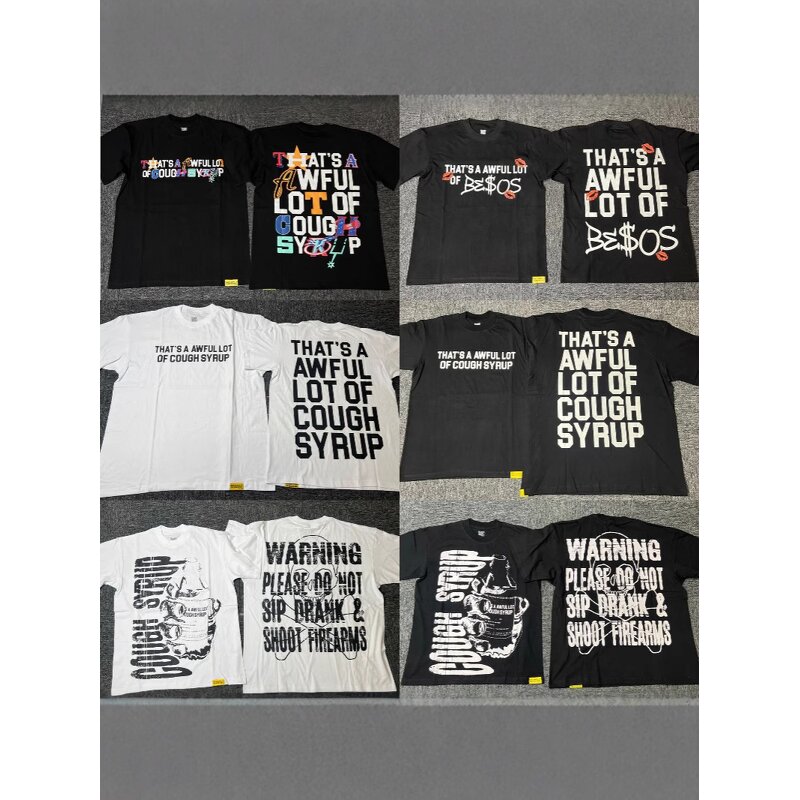 T-Shirt Manufacturer - OEM 100% Cotton AWFUL LOT T-shirt Oversized