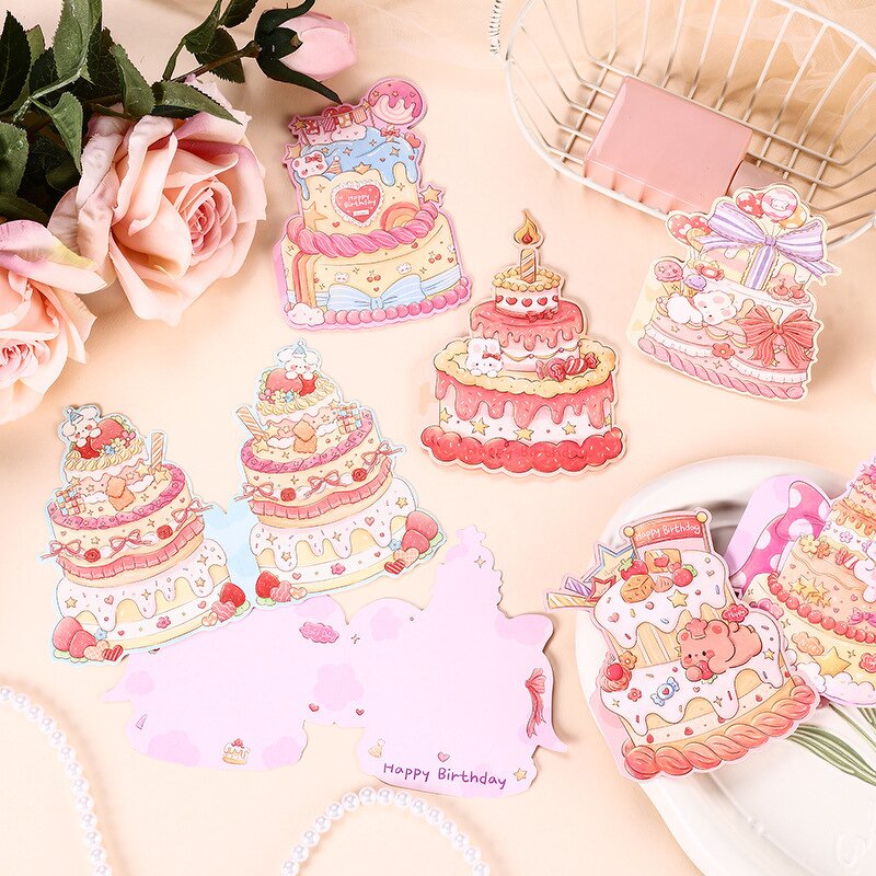 Thank You Card Supplier - OEM 9.8x6.8cm High Quality Flower Printing