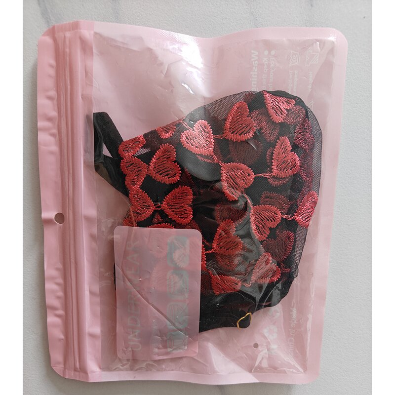 Valentine Underwear Manufacturer - OEM High Quality Free Custom Rhinestone