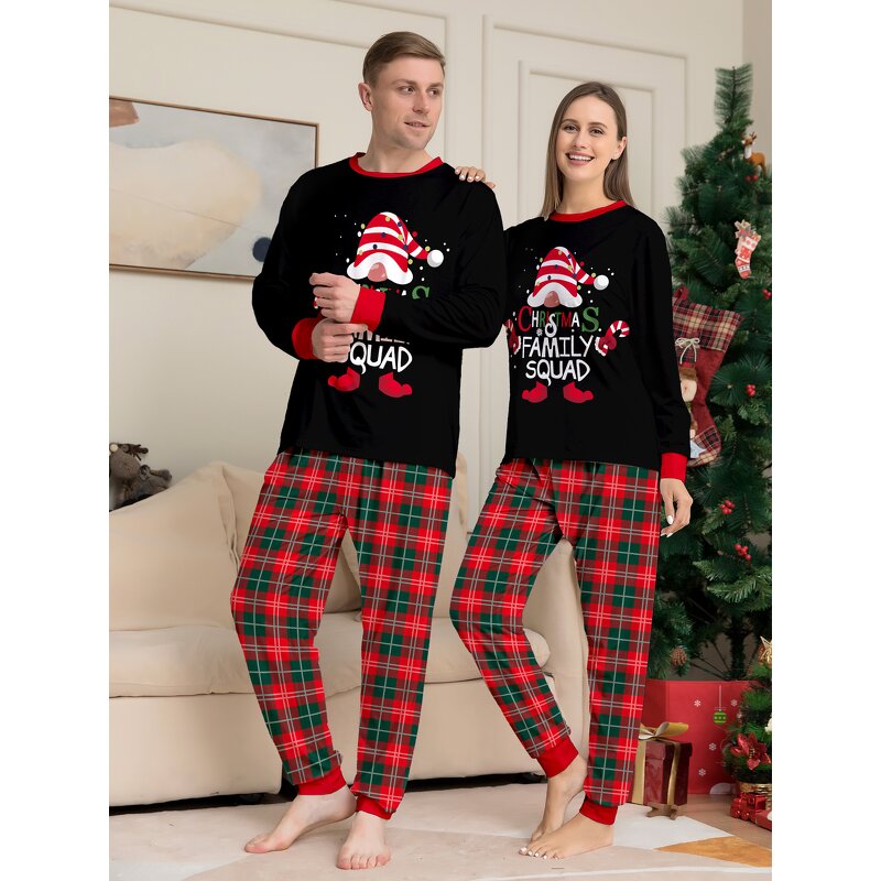Christmas Pajamas Manufacturer - OEM Stock Matching Set Family Adult
