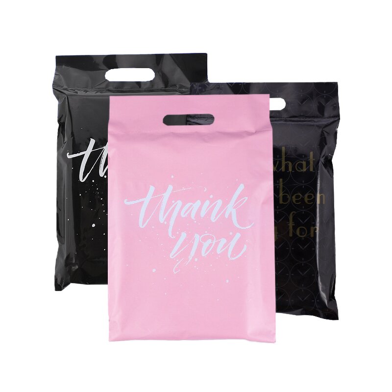Mailing Bags Manufacturer - OEM Thank You Custom Logo With Handle