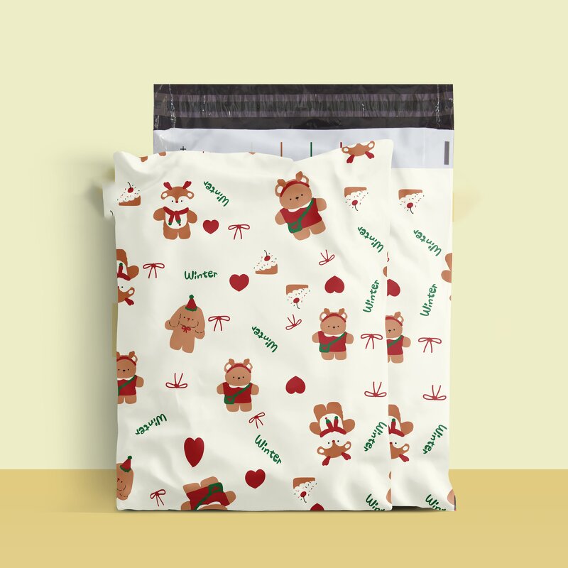 Poly Mailers Factory - OEM 38x48cm Beautiful Pattern Self Adhesive