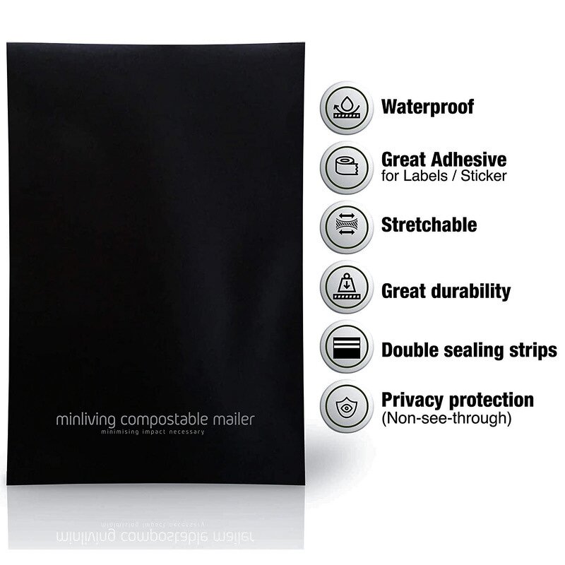 Compostable Mailer Supplier - OEM Custom Corn Biodegradable Shipping