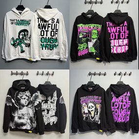 Hoodie Factory - OEM Heavyweight 100% Cotton Streetwear Zip Up