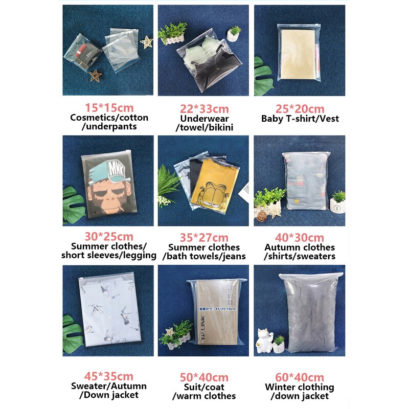 Zipper Bag Factory - OEM Custom logo 25x30cm Matte Black Nude