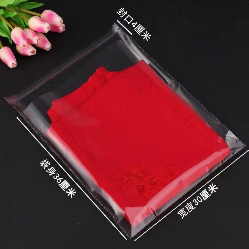 Plastic Bag Manufacturer - OEM Factory Cheap 100pcs Transparent Self