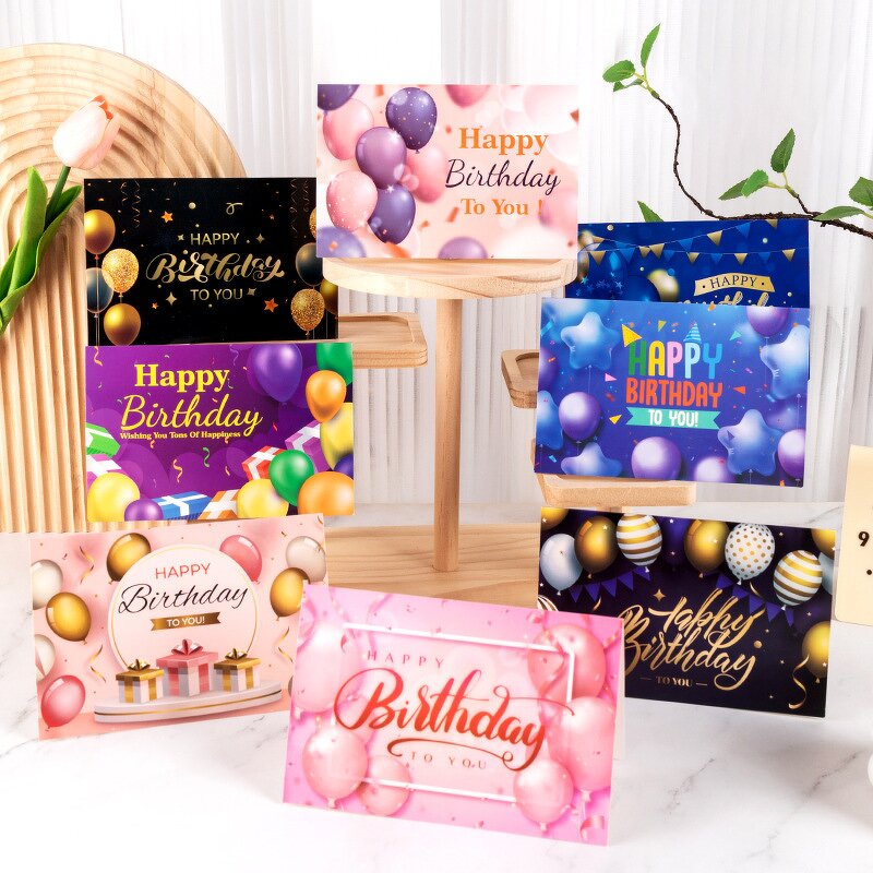 Birthday Card Manufacturer - OEM 15x20cm Cheap Cute Balloon Paper