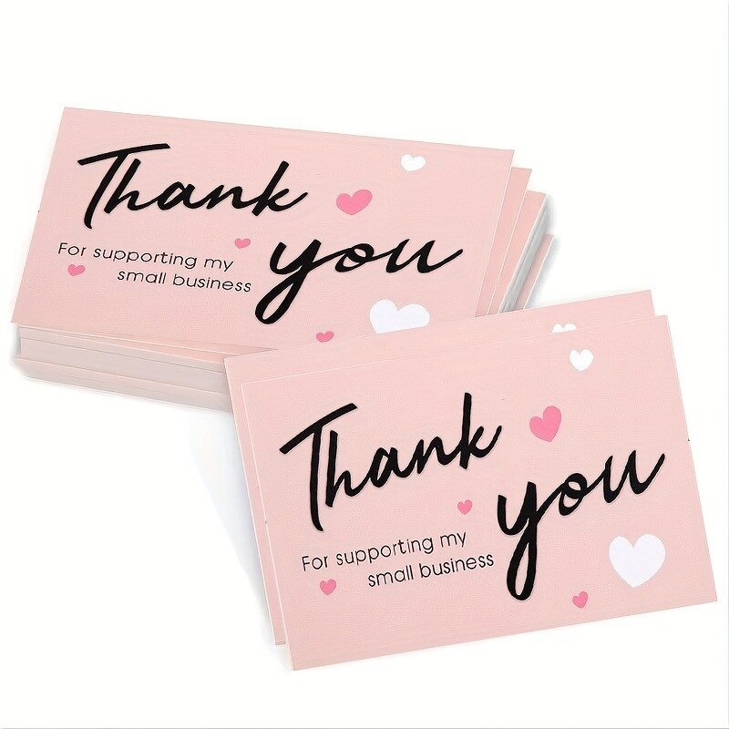 Thank You Card Manufacturer - OEM Thank You for Supporting My Small