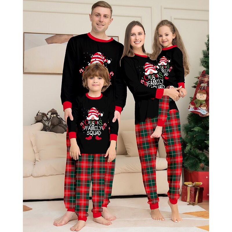 Christmas Pajamas Manufacturer - OEM Stock Matching Set Family Adult