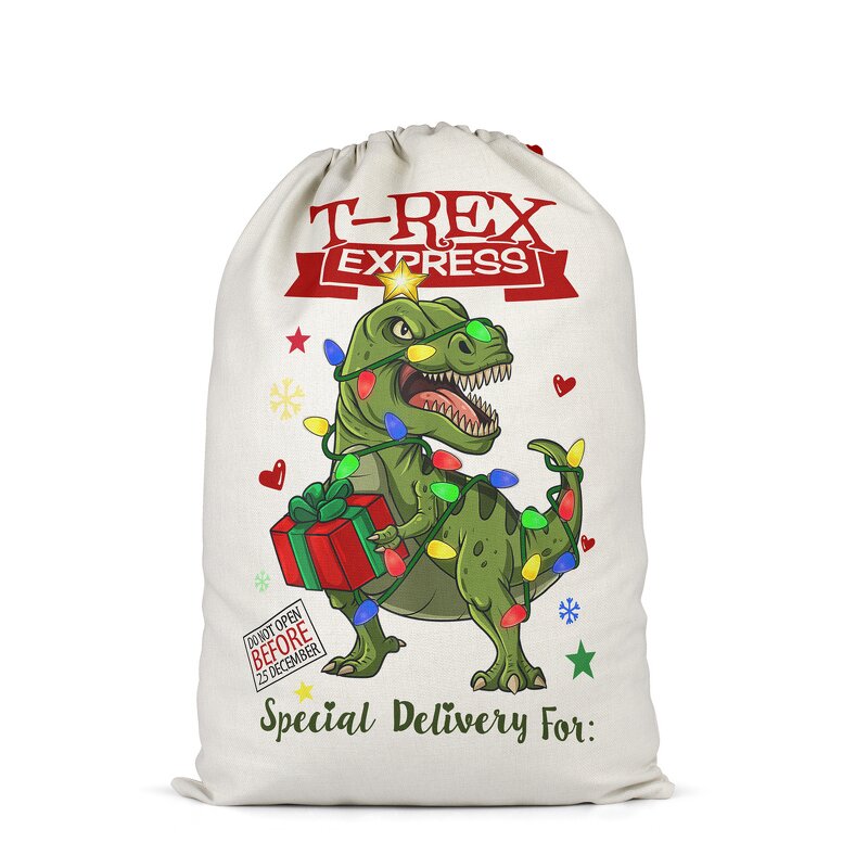 Christmas Gift Bag Manufacturer - OEM 2025 New Sublimation Polyester