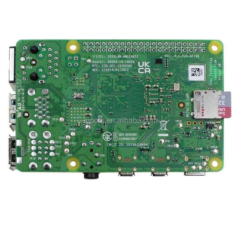 Raspberry Pi 4 Board Factory - 4B Development AI Python Computer Starter Kit