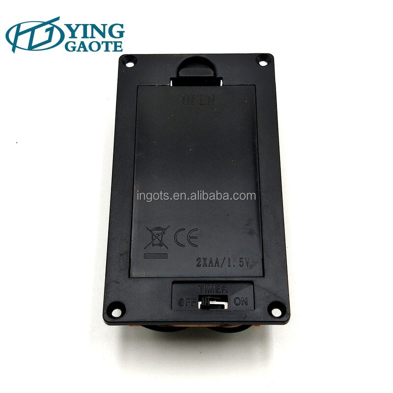 Timer Battery Holder Factory - Panel Surface Mounted Embedded 2AA Timing