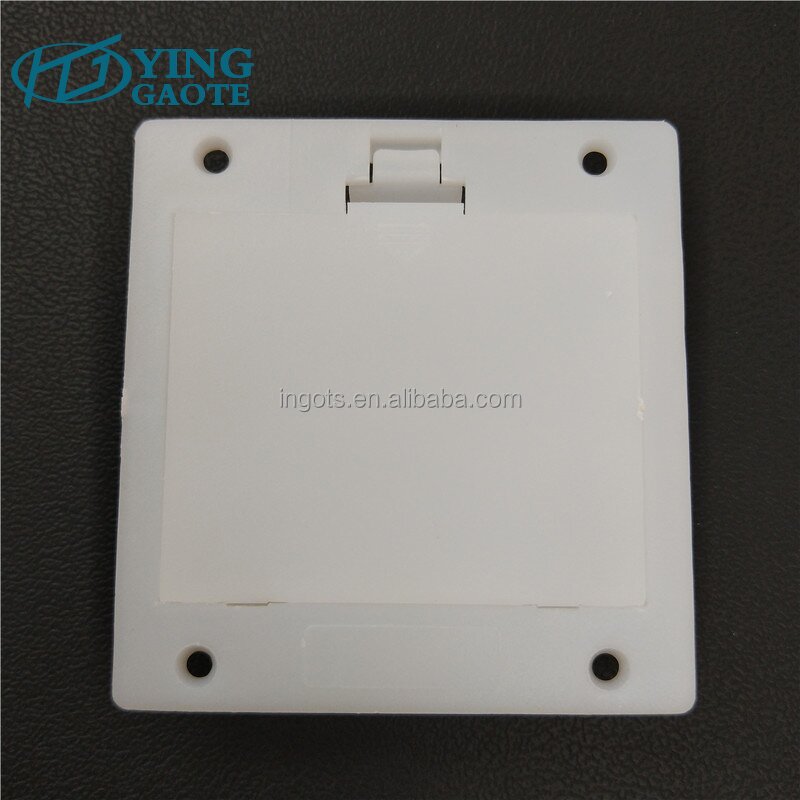 Battery Holder Factory - Custom NO-switch White 4.5V 3AA Embedded with Cover