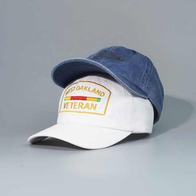 Dad Hat Supplier - OEM Custom Logo Adjustable White Dad Hat
