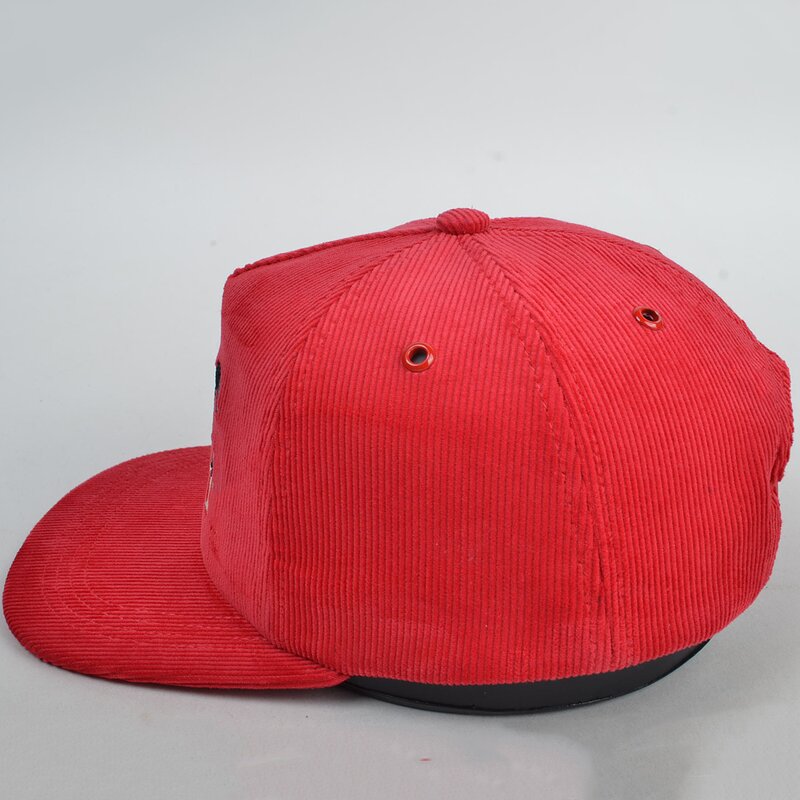 Corduroy Snapback Cap Factory - OEM Custom 5-Panel Hip Hop Baseball Cap