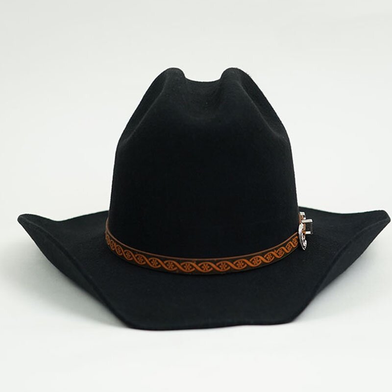 Fedora Hat Supplier - Wholesale Unique Black Wool Felt Trilby Hat
