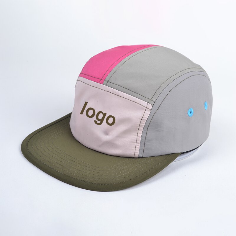 Snapback Running Hat Supplier - OEM Custom Waterproof Nylon 5-Panel Cap